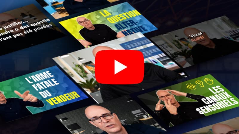 La chaîne YouTube propose des vidéos inspirantes sur la vente